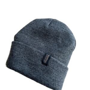Copper fit one size gray knit beanie hat winter warm accessory unisex design
